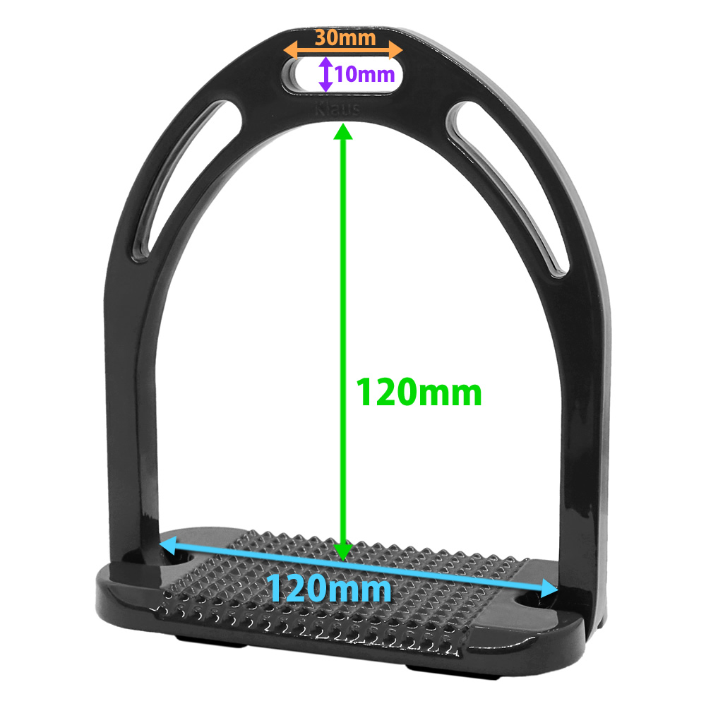 贈呈 Klaus カラー鐙 あぶみ STJ1WZ 乗馬 | rodrigopersianas.com.br