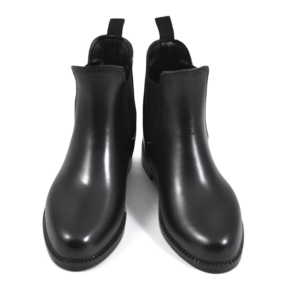 乗馬 ショートブーツ SBA1（黒） 合皮 ジョッパーブーツ 靴 防水PVC 乗馬用品｜jobayohin｜02