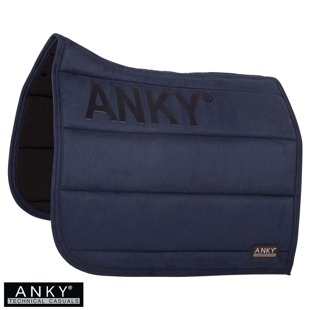 ANKY 馬場用 ゼッケン AP13（ネイビー） ドレサージュ サドルパッド 紺 アンキー 馬具 乗馬用品 :PLS D047 AP13:乗馬用品プラス