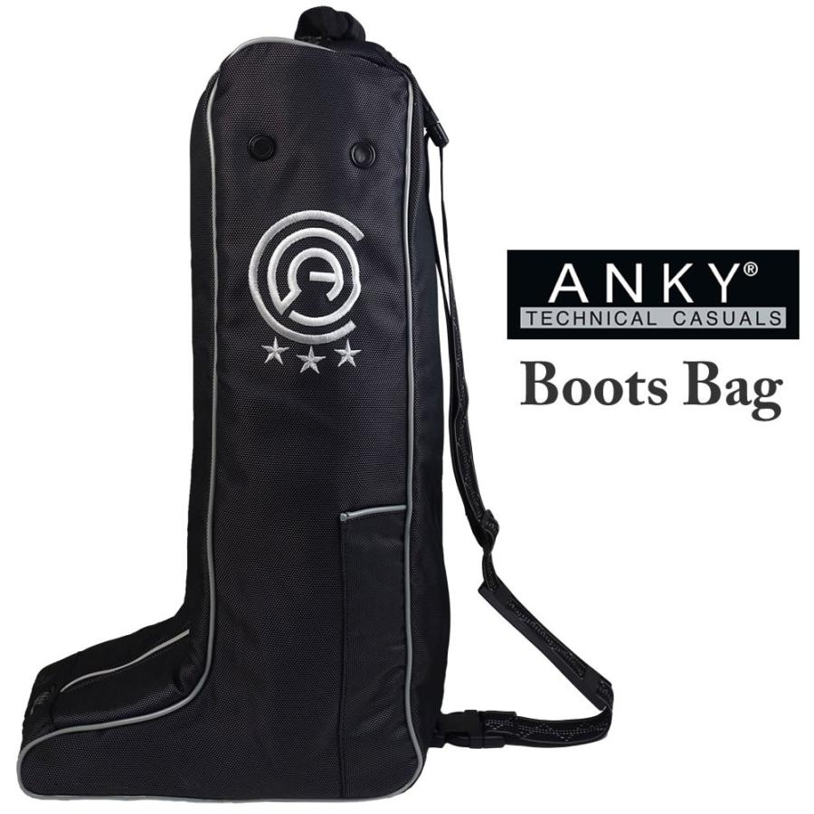 ANKY 乗馬用 ブーツバッグ AKBB1（ブラック） 乗馬用品 馬具