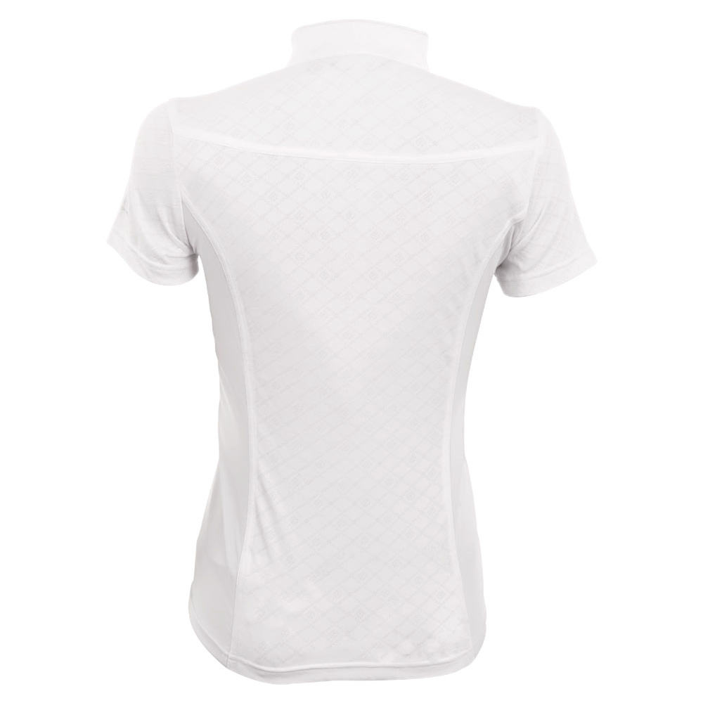 ANKY レディース サブライム 半袖 競技シャツ ASR2 女性用 ショーシャツ（白ホワイト） アンキー 乗馬用品｜jobayohin｜02