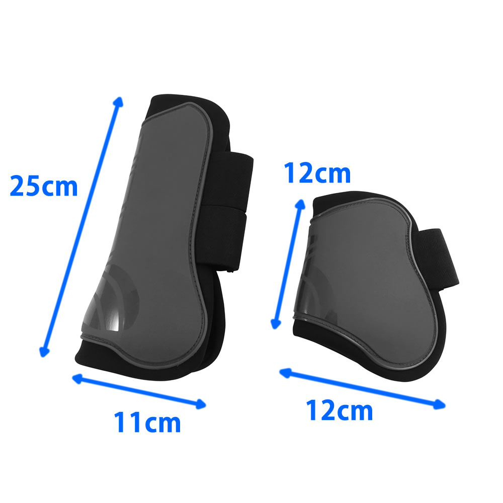 HVPOLO 馬用プロテクター　前後セット　乗馬用品　馬具　馬場馬術 EQULIBERTA プロト プロテクター（前後左右4肢セット）|JODHPURS