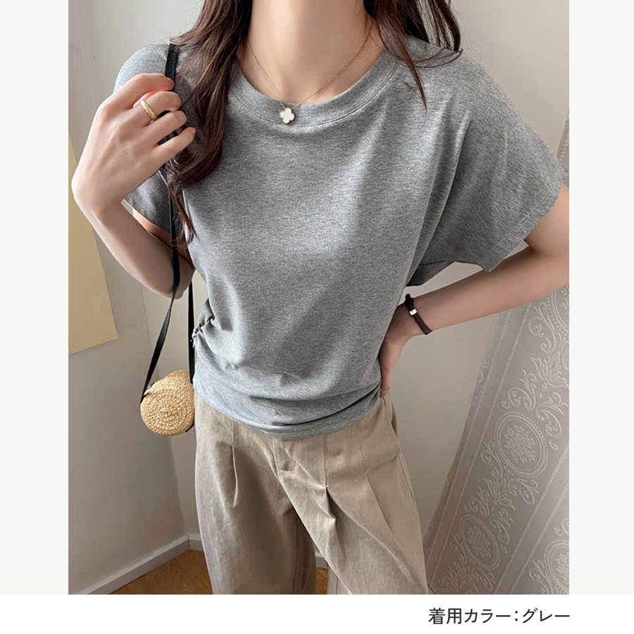 カットソー(半袖/袖なし) laceup lib tops CATEGORY 半袖・袖なし | Shirley's