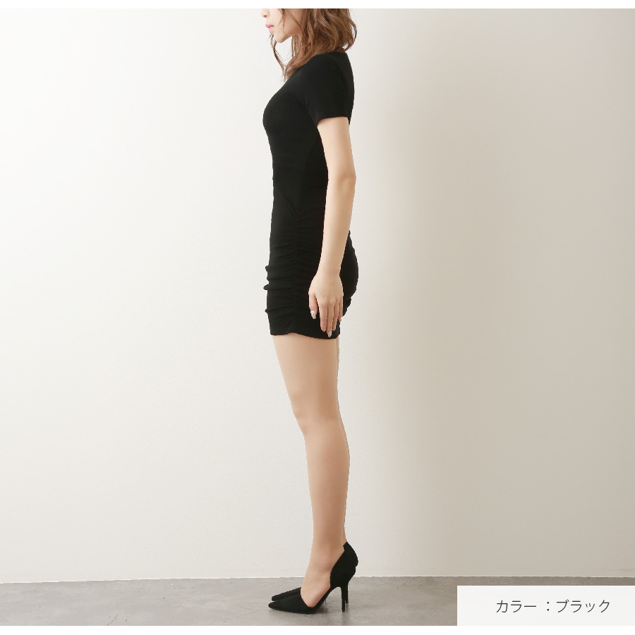 KRY SINKEITU ワンピース ブラック 試着のみ ミニ丈 SINKEITU」 | KRY clothing