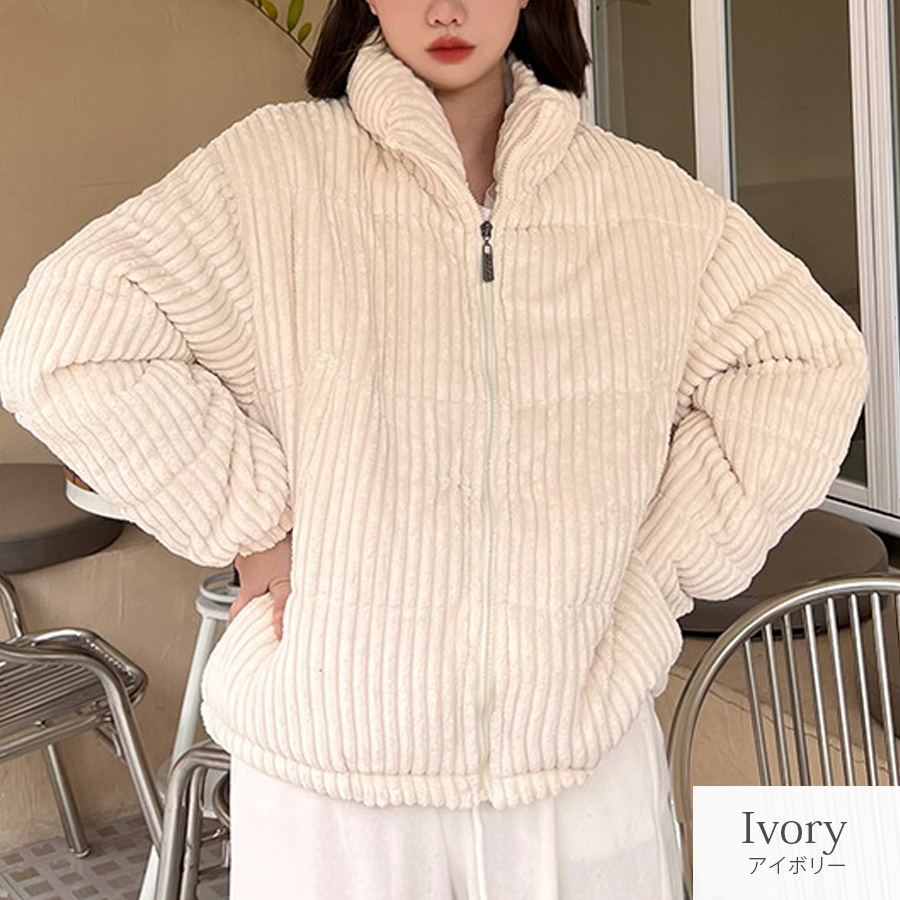 アウター コーデュロイ 中綿ダウン ブルゾン JOCOSA 9314 : JOCOSA