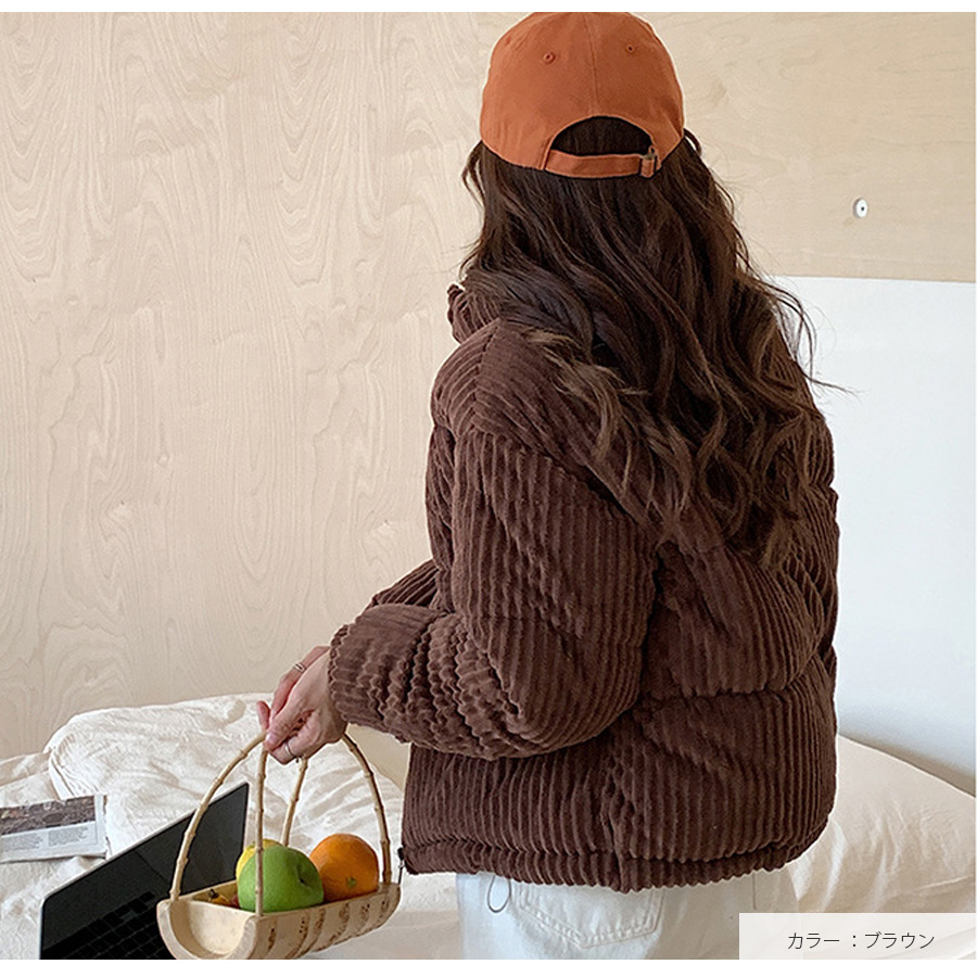 アウター コーデュロイ 中綿ダウン ブルゾン JOCOSA 9314 : JOCOSA