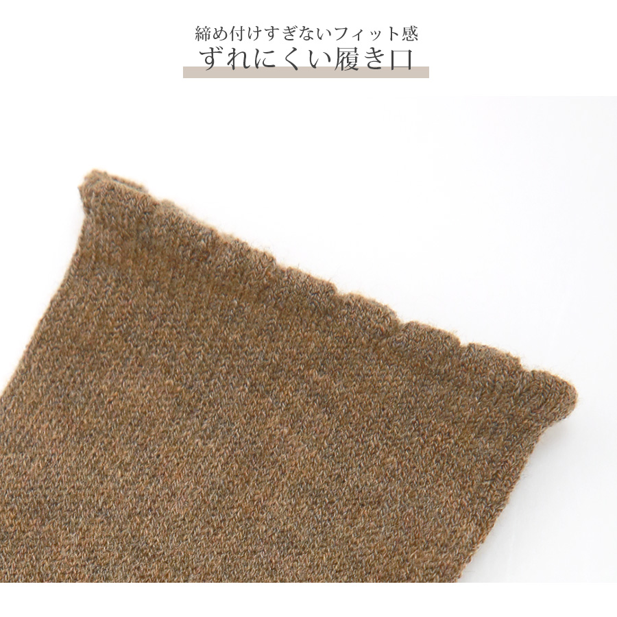 2足 セット 靴下 レディース おしゃれ ルームソックス ウール 柄 ヘリンボーン くすみカラー クルー丈 北欧 くつ下 秋冬 セット JOCOSA 9472s |  | 11
