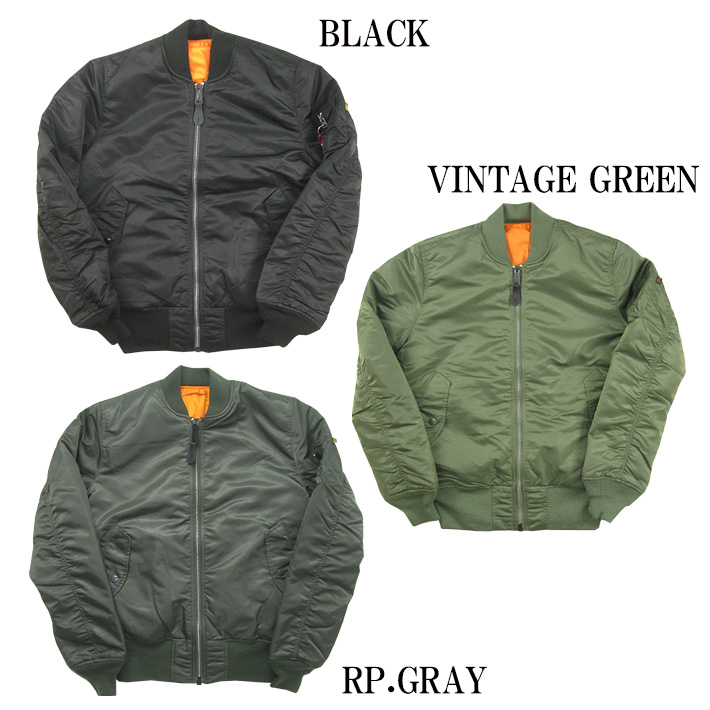 Alpha Industries（アルファ・インダストリーズ） ALPHA アルファ MA-1