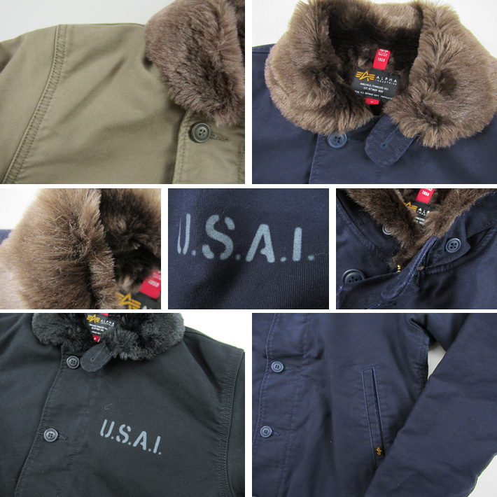 Alpha Industries（アルファ・インダストリーズ） ALPHA アルファ N-1