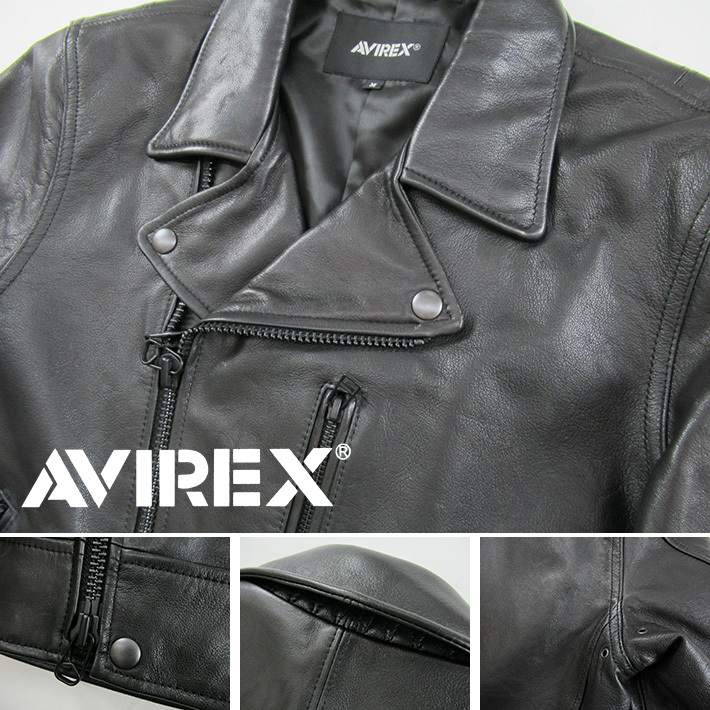 AVIREX（アヴィレックス） ダブルライダースジャケット 6101046