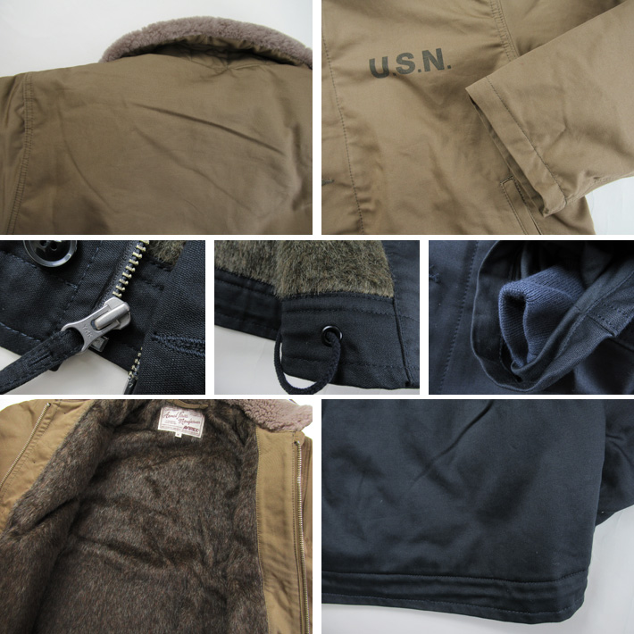 2020ttn2432 AVIREX N-1 L デッキジャケット カーキ 楽天市場】AVIREX ヴィンテージN-1デッキジャケットN-1 JACKET VINTAGE