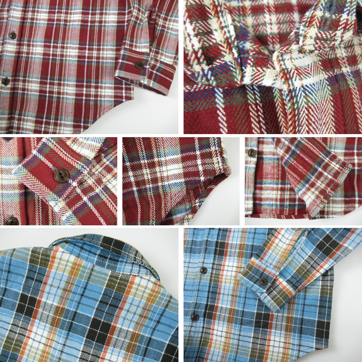 Big John（ビッグジョン） ネルシャツ HEAVY COTTON FLANNEL SHIRT