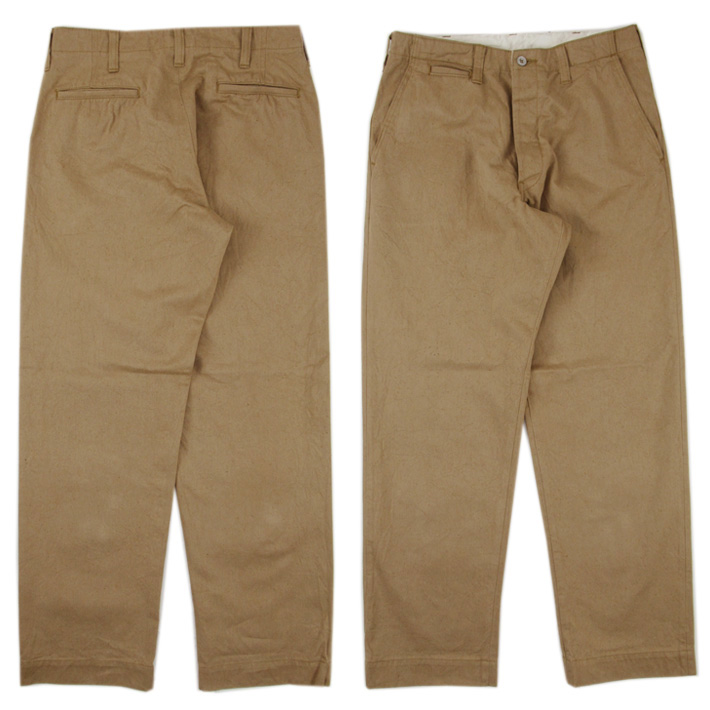 BIG JOHN ビッグジョン XX EXTRA CHINOS TROUSER CLASSIC XX801 KHAKI