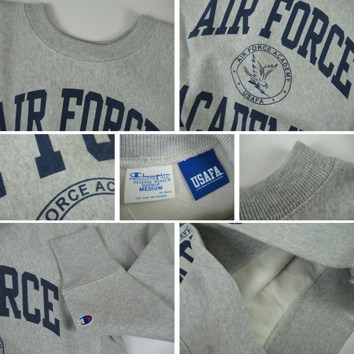 Champion（チャンピオン） リバースウィーブ 青タグ クルーネック