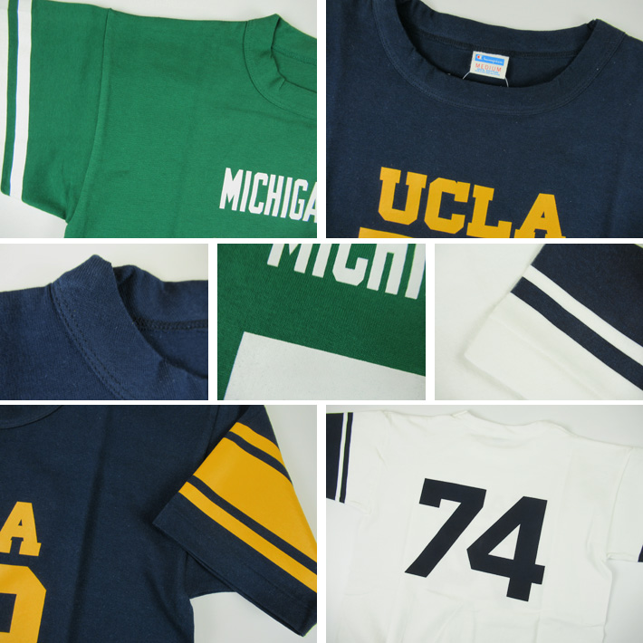 Champion（チャンピオン） フットボールTシャツ “WIN”1/4 SLEEVE