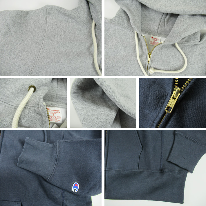 CHAMPION チャンピオン フードパーカー 無地 USAモデル : 本格派