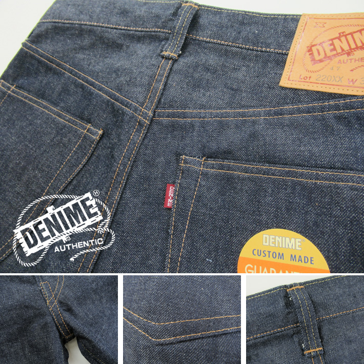 未使用品 リジット DENIME ドゥニームW30(82cm) DENIME ドゥニーム Lot 220XX-54 (1954 MODEL) リジッド -JOE-