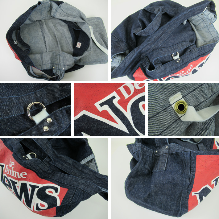 Denime（ドゥニーム） ニュースペーパーバッグ Lot 302 TDN NEWS PAPER