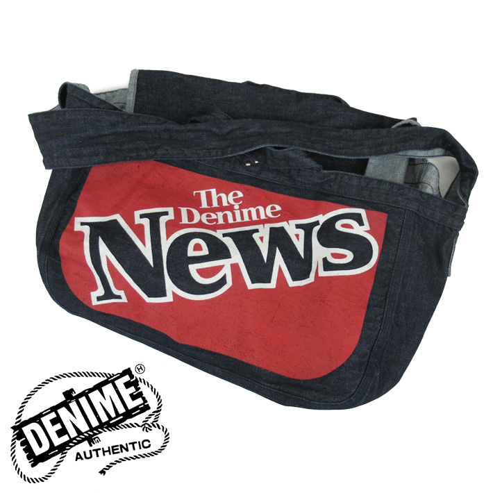 Denime DENIME ドゥニーム ニュースペーパーバッグ Lot 302 TDN