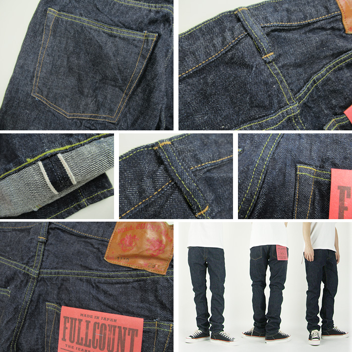 1110 13.7oz フルカウント FULLCOUNT ジーンズ 1110 テーパード ワンウォッシュ TAPERED : fullcount-1110w-19  : カジュアルショップ JOE - 通販 - Yahoo!ショッピング