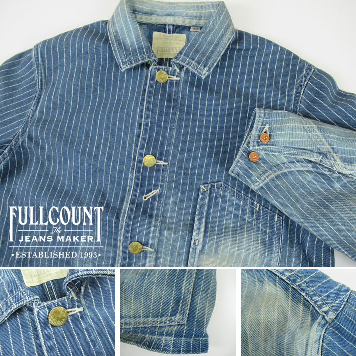 FULLCOUNT（フルカウント） カバーオール Early 1900s Wabash Chore
