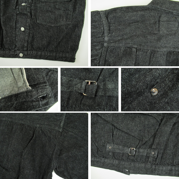 FULLCOUNT（フルカウント） 11.5oz ブラックデニム 1stタイプ デニム