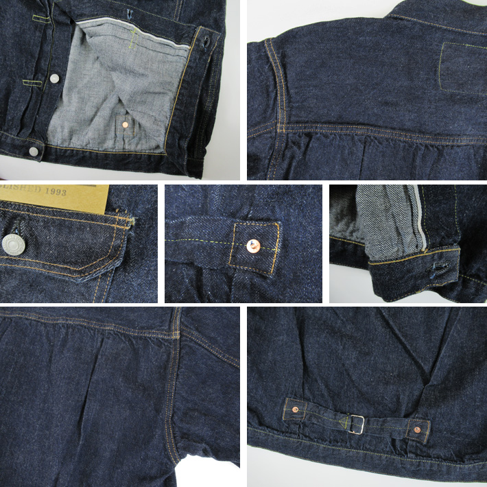 FULLCOUNT（フルカウント） 1stタイプ デニムジャケット 11.5oz TYPE
