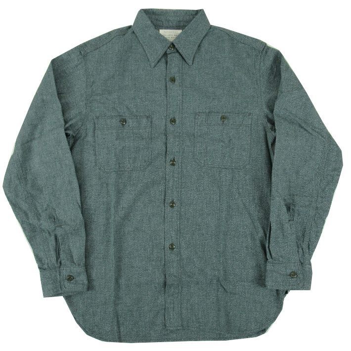 FULLCOUNT フルカウント シャンブレー ワークシャツ Covert Chambray