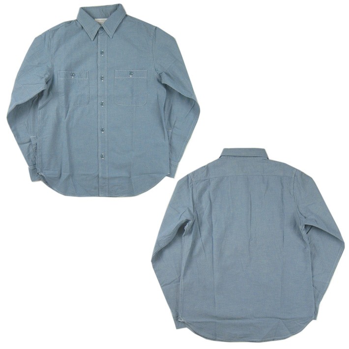 FULLCOUNT フルカウント 長袖シャツ BASIC CHAMBRAY ベーシック