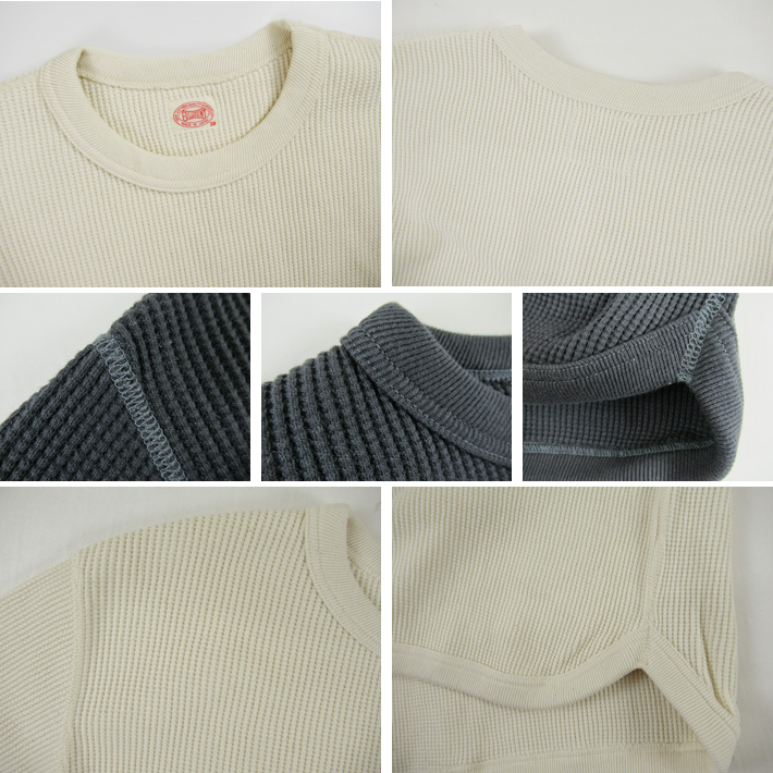 FULLCOUNT（フルカウント） ヘヴィウェイト ワッフルサーマル 長袖T