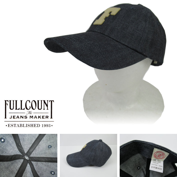 FULLCOUNT（フルカウント） ベースボールキャップ 6Panel Low-Crown