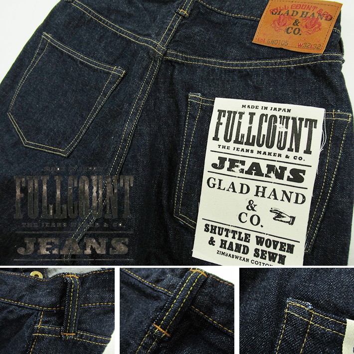 FULLCOUNT（フルカウント） FULLCOUNT x GLAD HAND 0105 LOOSE