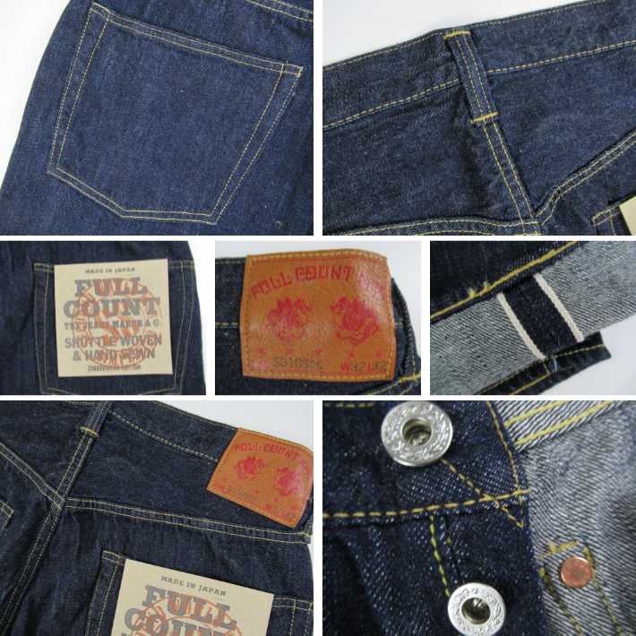 FULLCOUNT（フルカウント） S0105SS WWII Model WIDE DENIM (Super