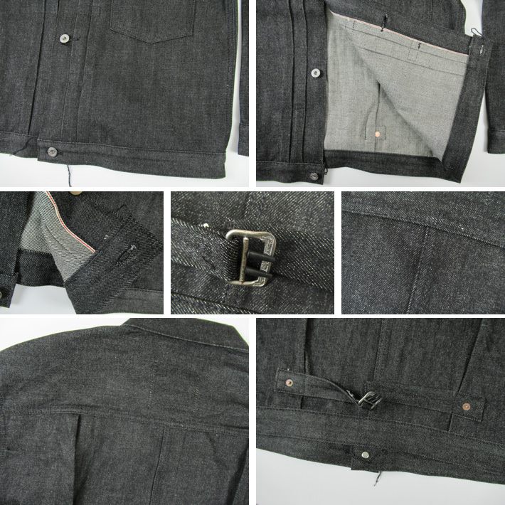 Ground-Alls 大戦モデル ジャケット BLACK G-S506TBK : カジュアル