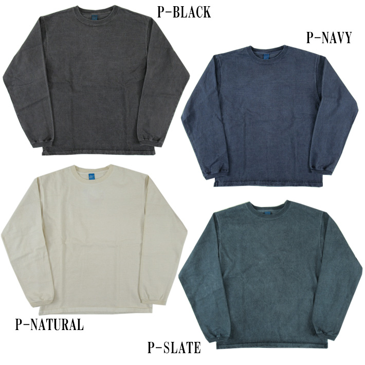 GOOD ON Good On グッドオン ヘビージャージーロングスリーブクルーT