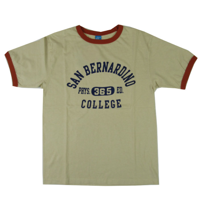 GOOD ON（グッドオン） リンガーTシャツ SAN BERNARDINO COLLAGE