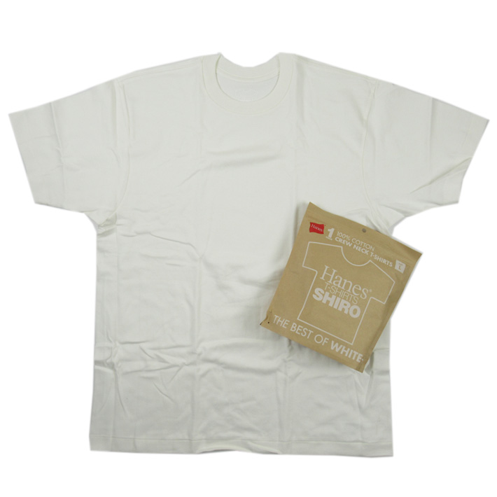 HANES SHIRO クルーネックTシャツ HM1-X201