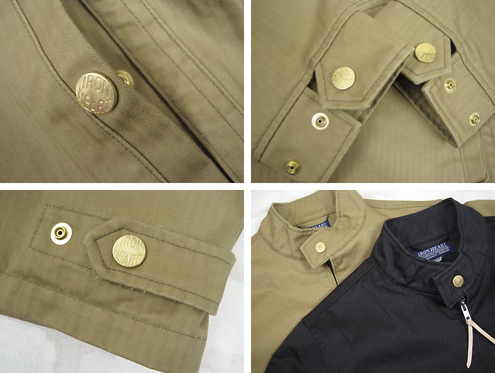 IRON HEART（アイアンハート） ヘリンボーン ワークジャケット 日本製