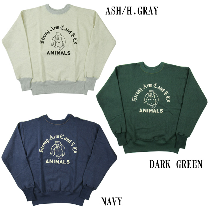 WAREHOUSE John Gluckow ジョングラッコー スウェットシャツ