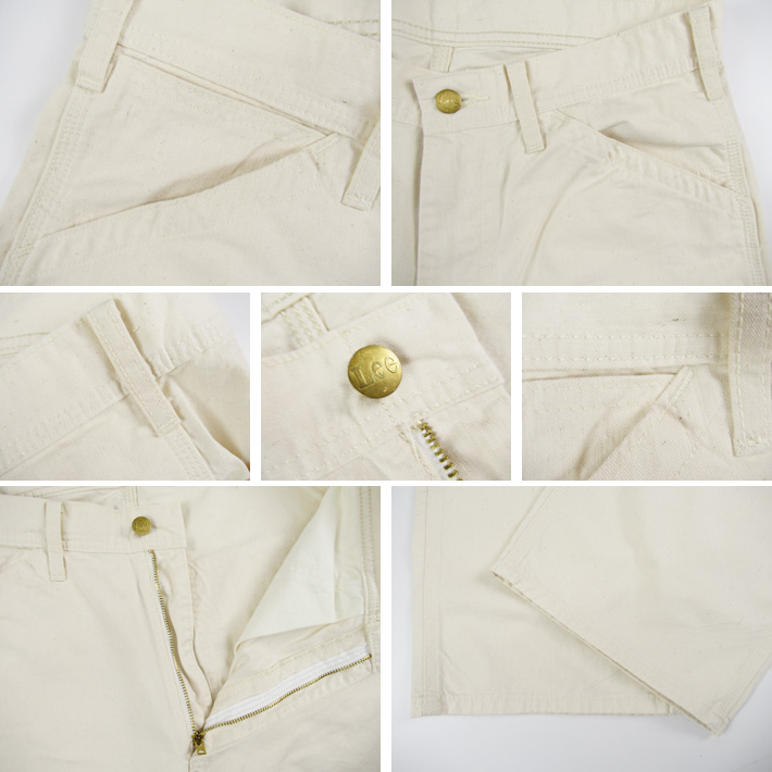 Lee（リー） ペインターパンツ アイボリー DUNGAREES PAINTER PANTS