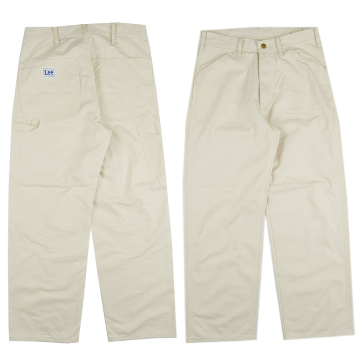 Lee ペインターパンツ アイボリー Painter Pants Lee（リー） ペインターパンツ アイボリー DUNGAREES PAINTER PANTS