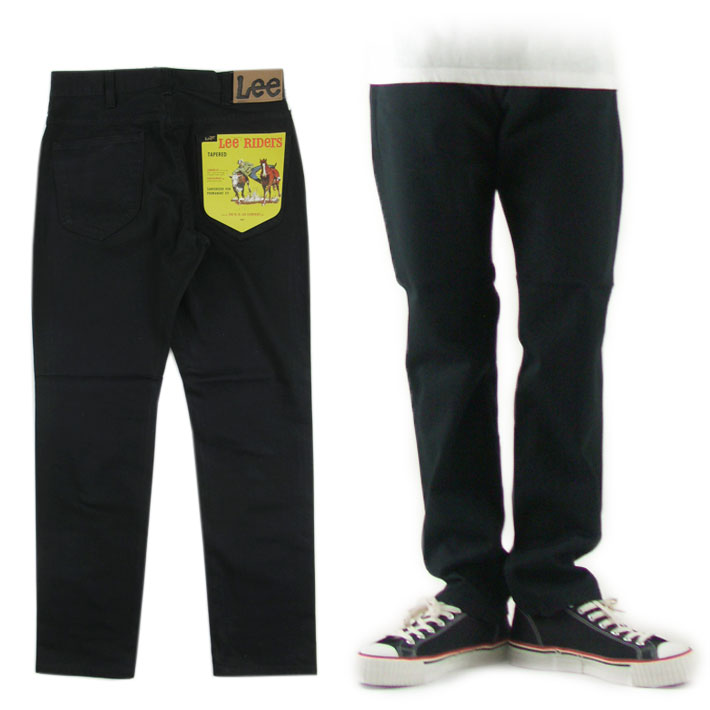 Lee（リー） Lee AMERICAN RIDERS 203 TAPERED テーパード ブラック