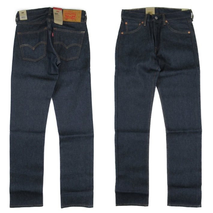 【新品未使用】リーバイス 501 リジッド 特大サイズ 11501-0000 Levi's（リーバイス） 501 リジッド ボタンフライ ストレートジーンズ