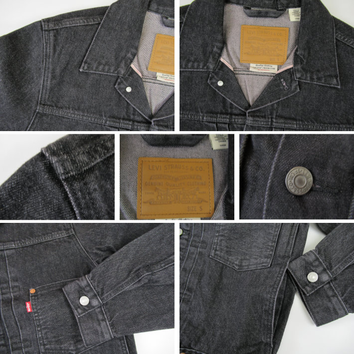 Levi's（リーバイス） ファーストタイプ デニムジャケット ブラック
