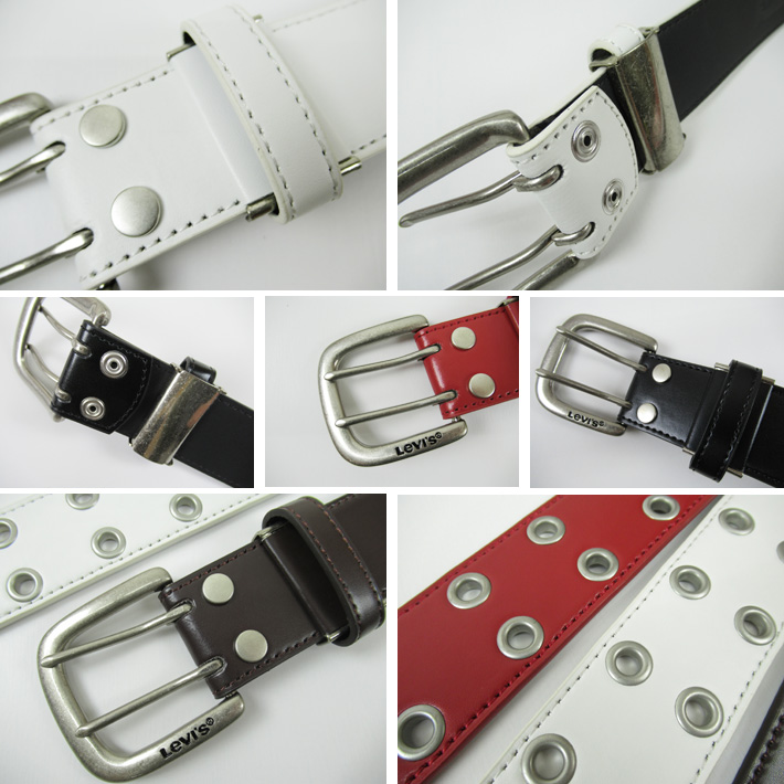 Levi's（リーバイス） ダブルピン ベルト 18516911 : カジュアル