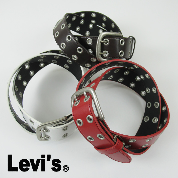 Levi's（リーバイス） ダブルピン ベルト 18516911 : カジュアル