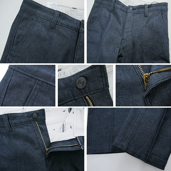 Levi's（リーバイス） STA-PREST リンスデニム XX CHINO STRAIGHT