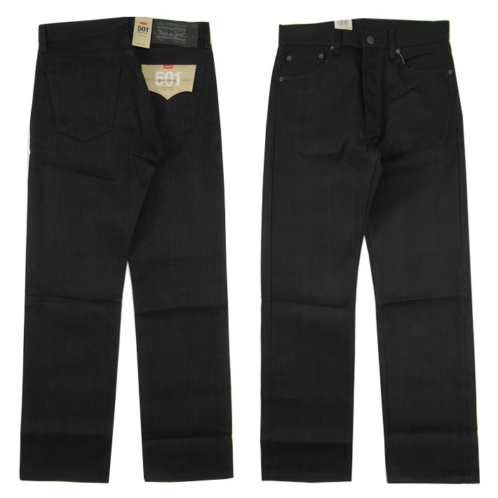 Levi's リーバイス 501 BLACK BLACK ボタンフライ ストレートジーンズ 00501-1582｜joenet｜02