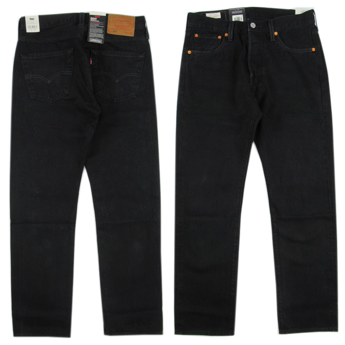 リーバイス 501 ボタンフライ ストレートジーンズ BLACK Levi&apos;s 00501-3391