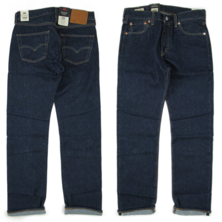 リーバイス　501セルビッチデニム　ボタンフライ Levi's（リーバイス） 501 ボタンフライ ストレートジーンズ